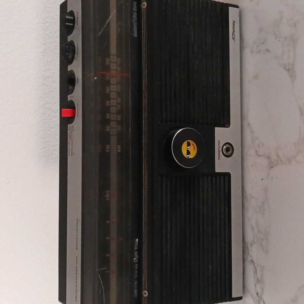 JcPenney am/pm stereo eight track